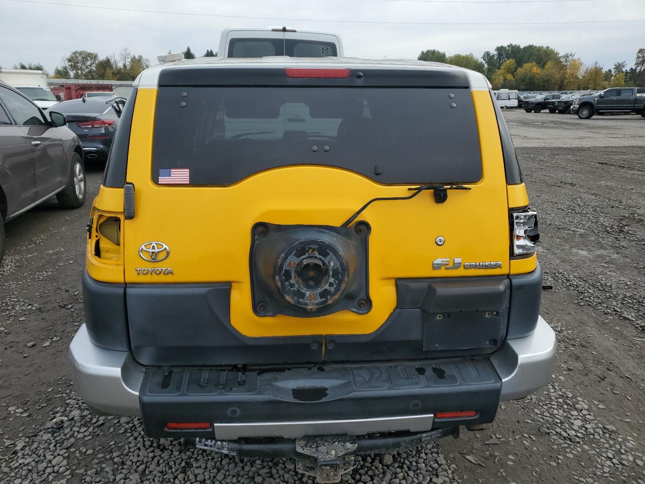 2007 Toyota Fj Cruiser VIN: JTEBU11FX70055552 Lot: 90704915