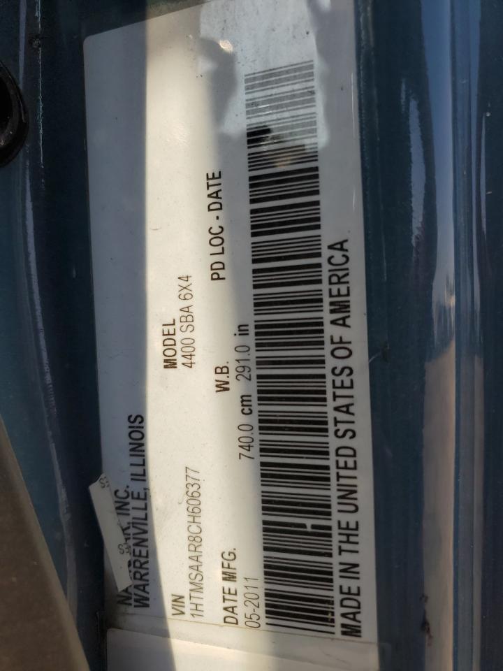 2012 International 4000 4400 VIN: 1HTMSAAR8CH606377 Lot: 84890455
