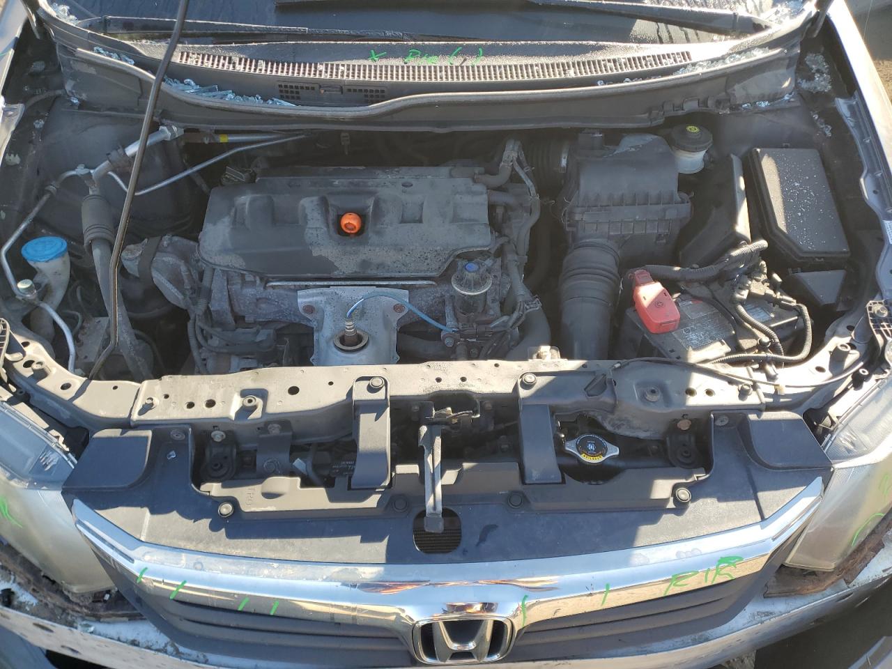 2012 Honda Civic Lx VIN: 2HGFB2F47CH047277 Lot: 85325085