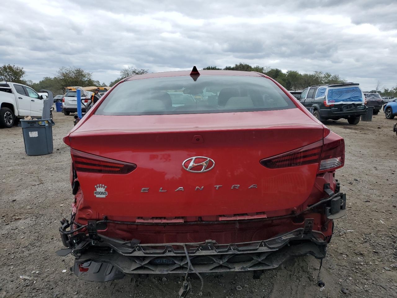 2020 Hyundai Elantra Sel VIN: 5NPD84LFXLH589910 Lot: 85923715