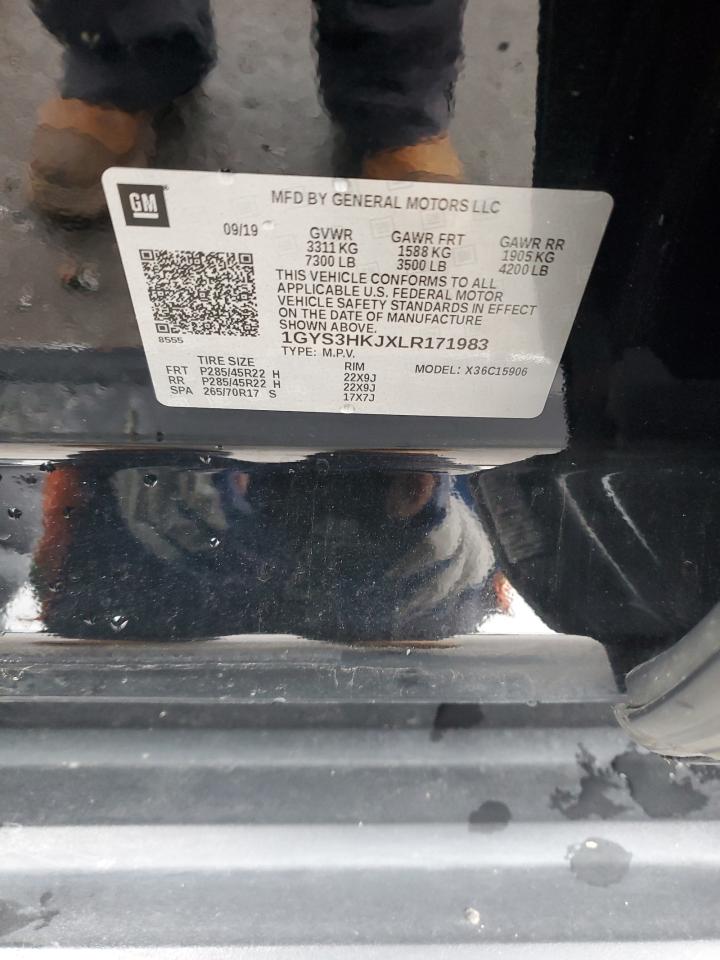 2020 Cadillac Escalade Esv Luxury VIN: 1GYS3HKJXLR171983 Lot: 90683205