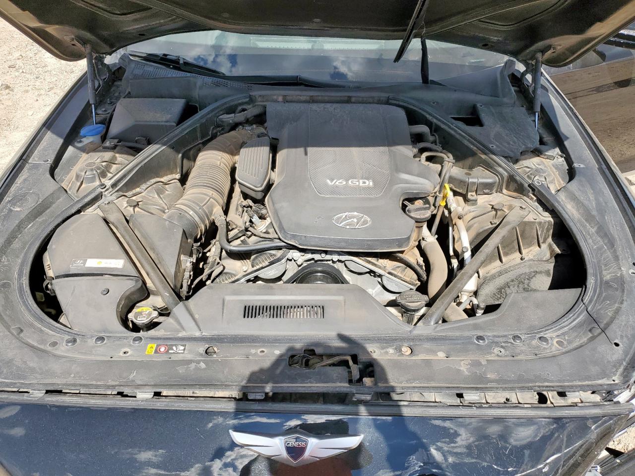 2016 Hyundai Genesis 3.8L VIN: KMHGN4JEXGU110733 Lot: 82007795