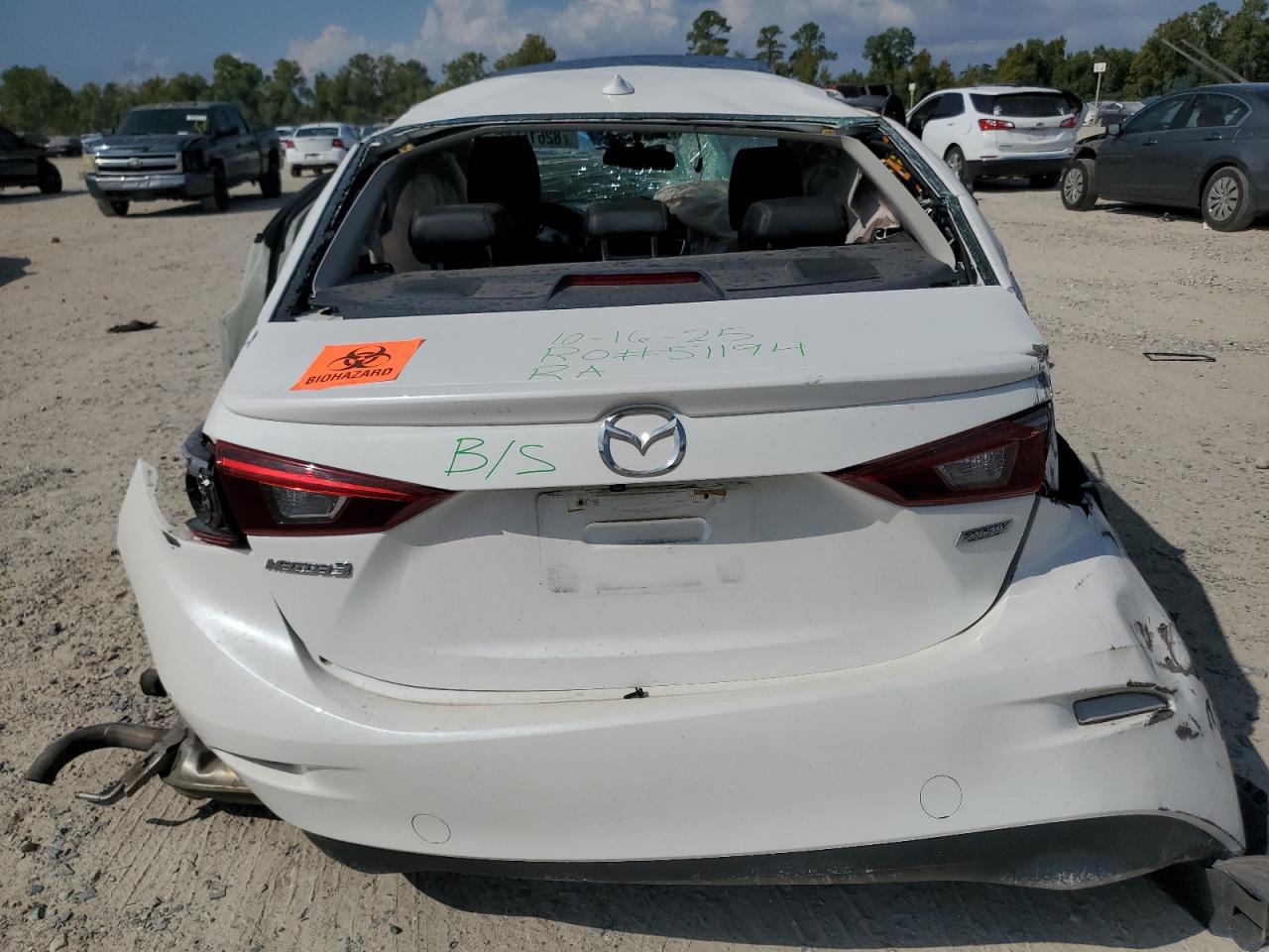 2014 Mazda 3 Grand Touring VIN: JM1BM1W3XE1178472 Lot: 82615555