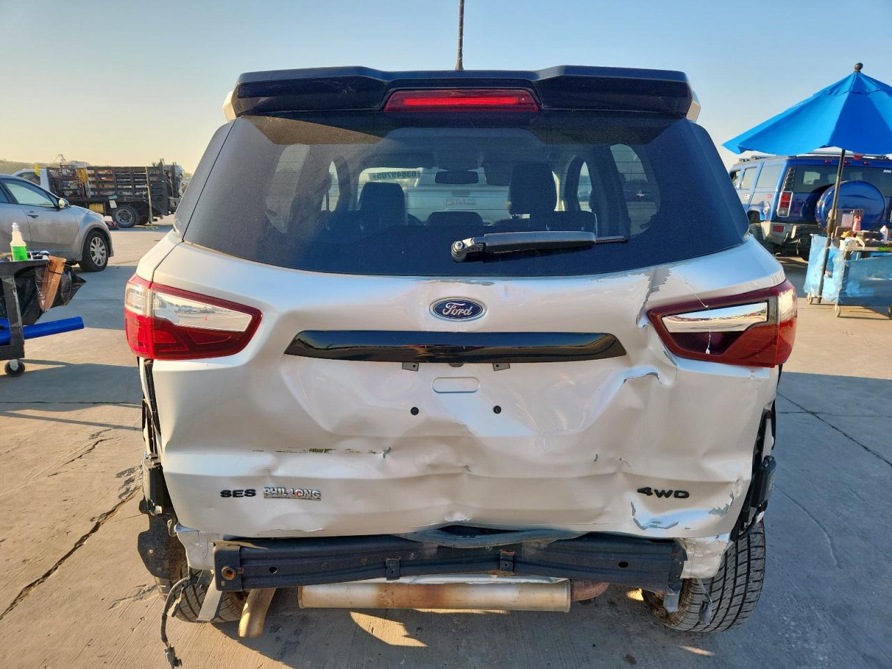 2021 Ford Ecosport Ses VIN: MAJ6S3JL6MC455038 Lot: 83849705
