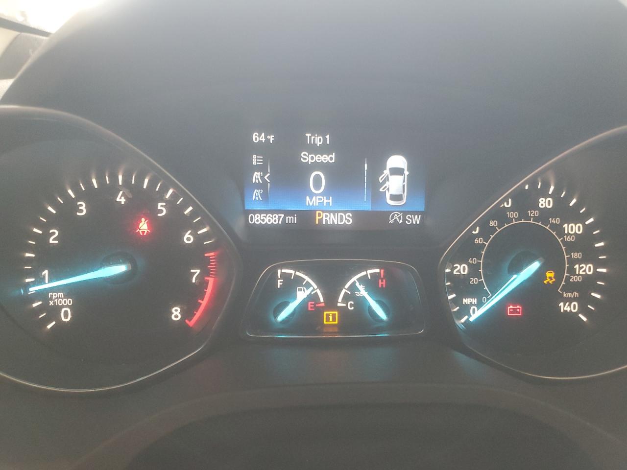 2017 Ford Escape Se VIN: 1FMCU9GD1HUE46737 Lot: 84905995