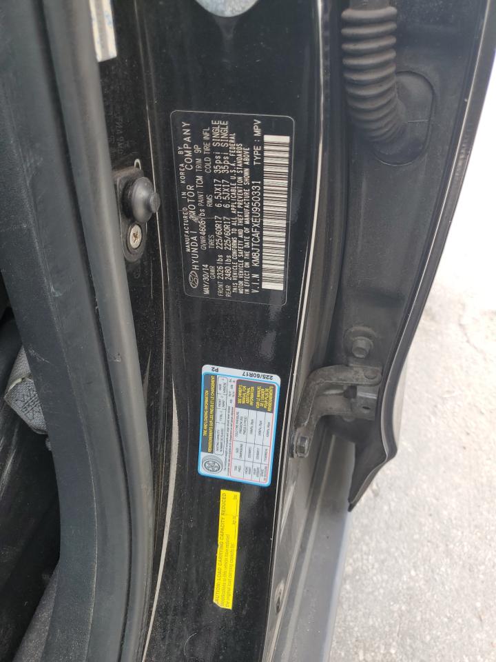 2014 Hyundai Tucson Gls VIN: KM8JTCAFXEU950331 Lot: 86065015