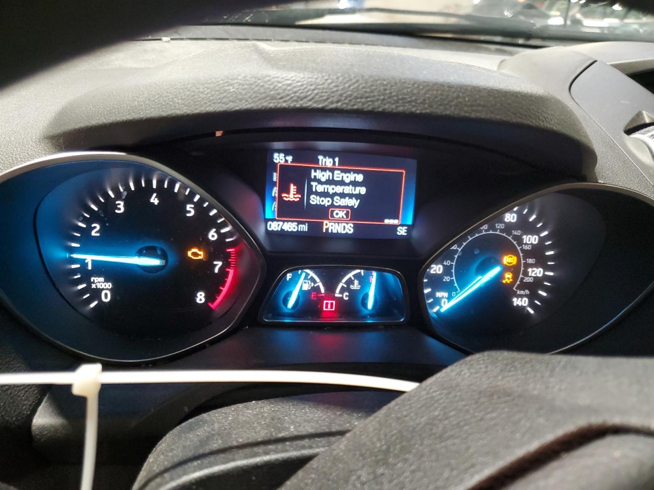 2017 Ford Escape Se VIN: 1FMCU0GD7HUE20266 Lot: 90485385