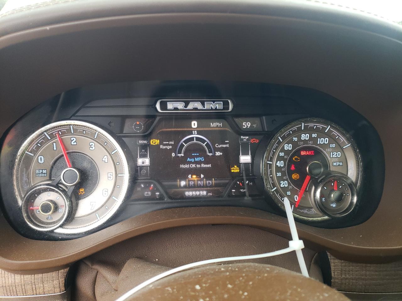 2020 Ram 1500 Longhorn VIN: 1C6SRFST0LN240267 Lot: 90420875