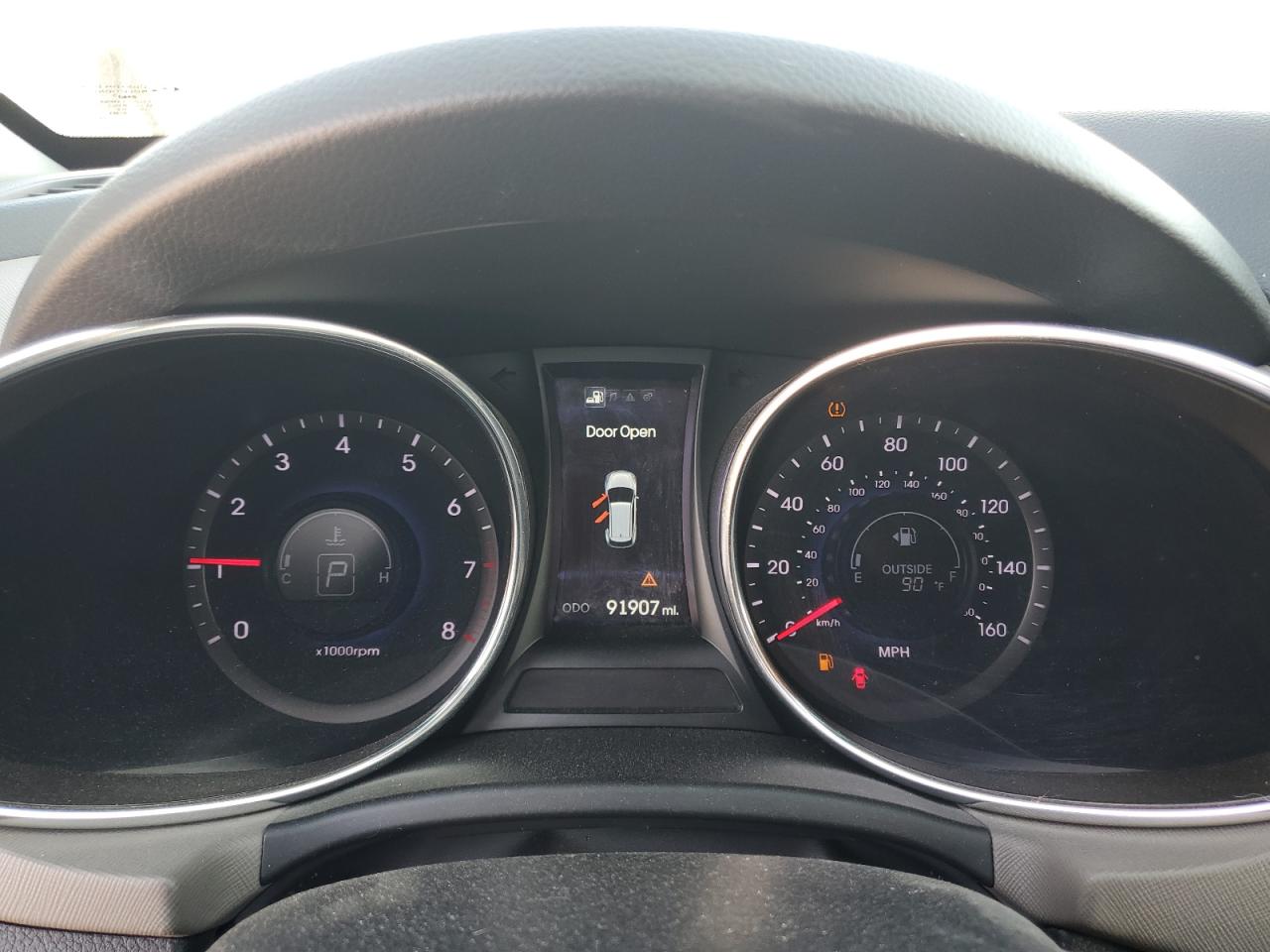 2014 Hyundai Santa Fe Sport VIN: 5XYZU3LA5EG182622 Lot: 80847385