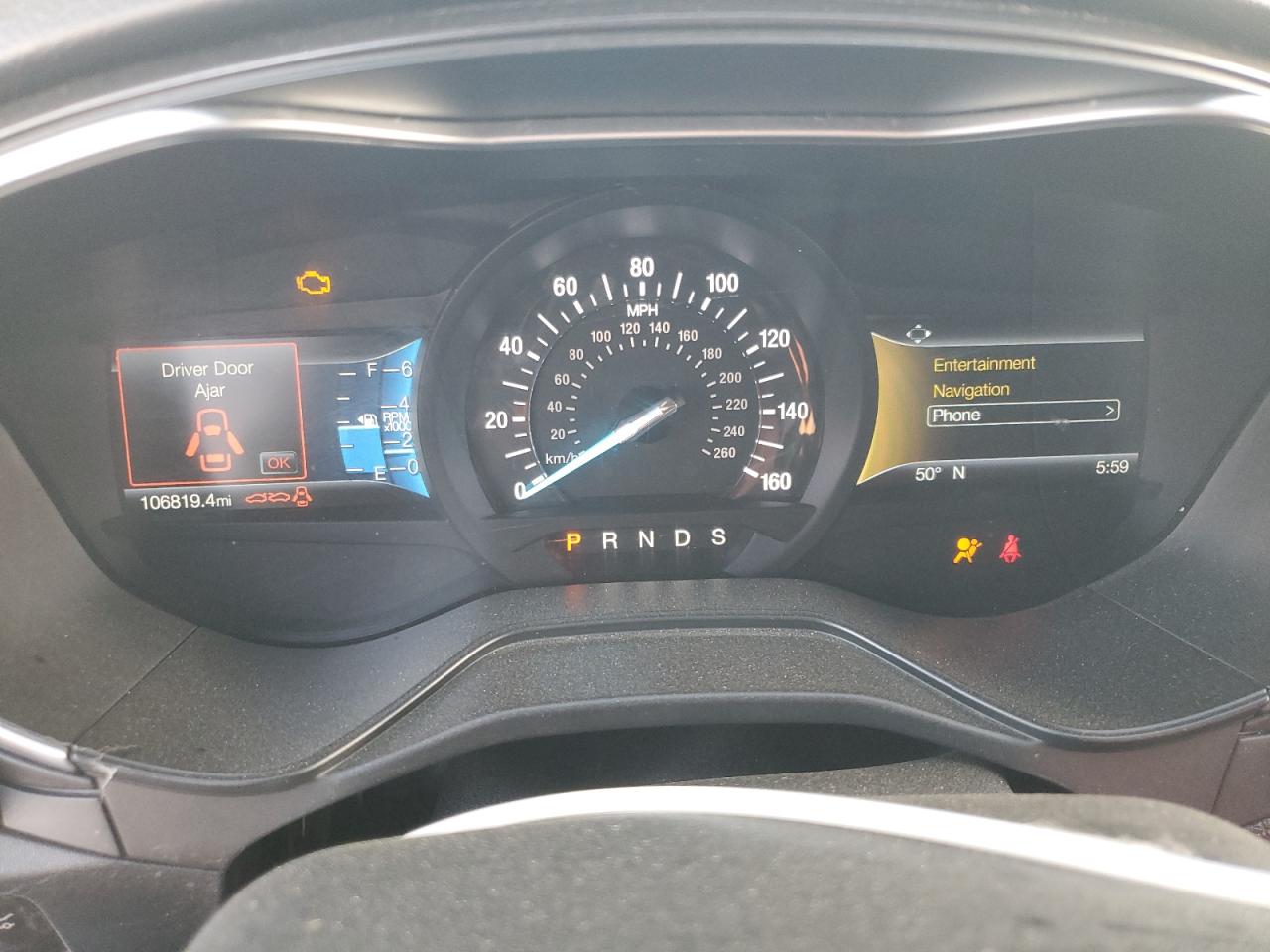 2019 Ford Fusion Titanium VIN: 3FA6P0D93KR223043 Lot: 84656975