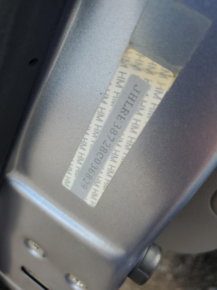 2008 Honda Cr-V Exl VIN: JHLRE38728C036829 Lot: 82249585