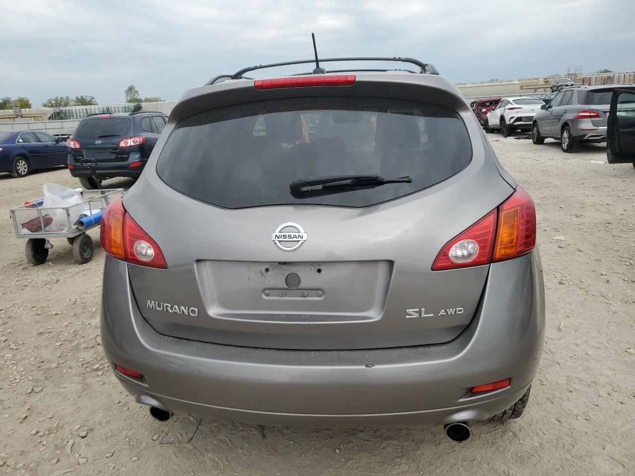 2009 Nissan Murano S VIN: JN8AZ18W99W205906 Lot: 85480535