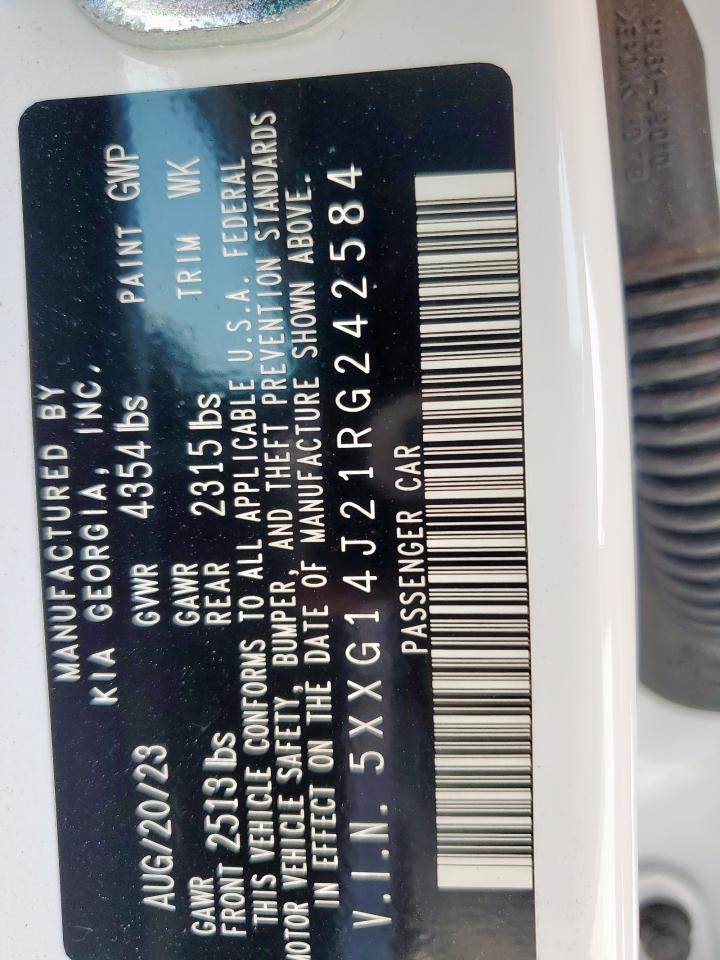 2024 Kia K5 Lxs VIN: 5XXG14J21RG242584 Lot: 84280755