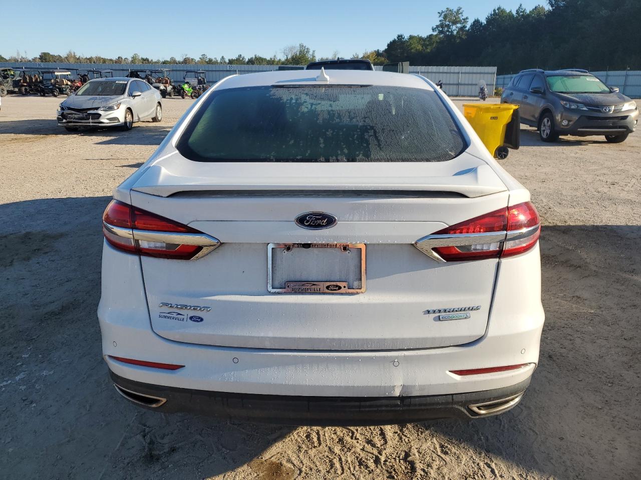 2020 Ford Fusion Titanium VIN: 3FA6P0K95LR205552 Lot: 86882995