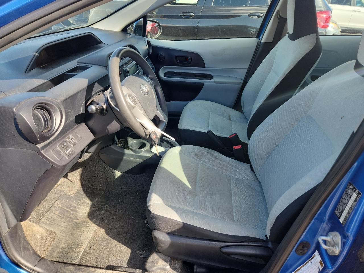 2012 Toyota Prius C VIN: JTDKDTB37C1507823 Lot: 89819585