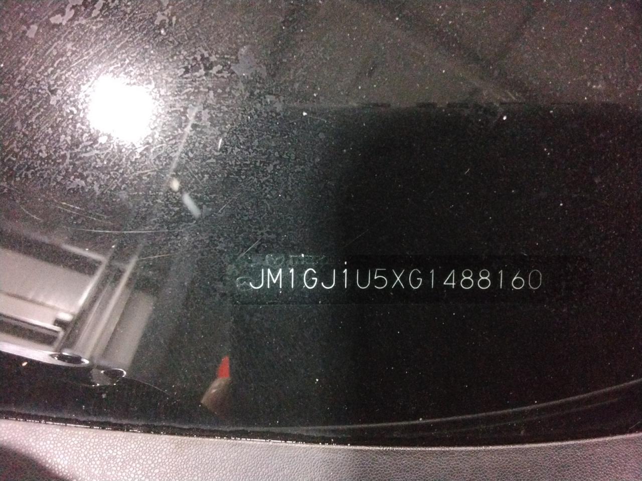 2016 Mazda 6 Sport VIN: JM1GJ1U5XG1488160 Lot: 87361565