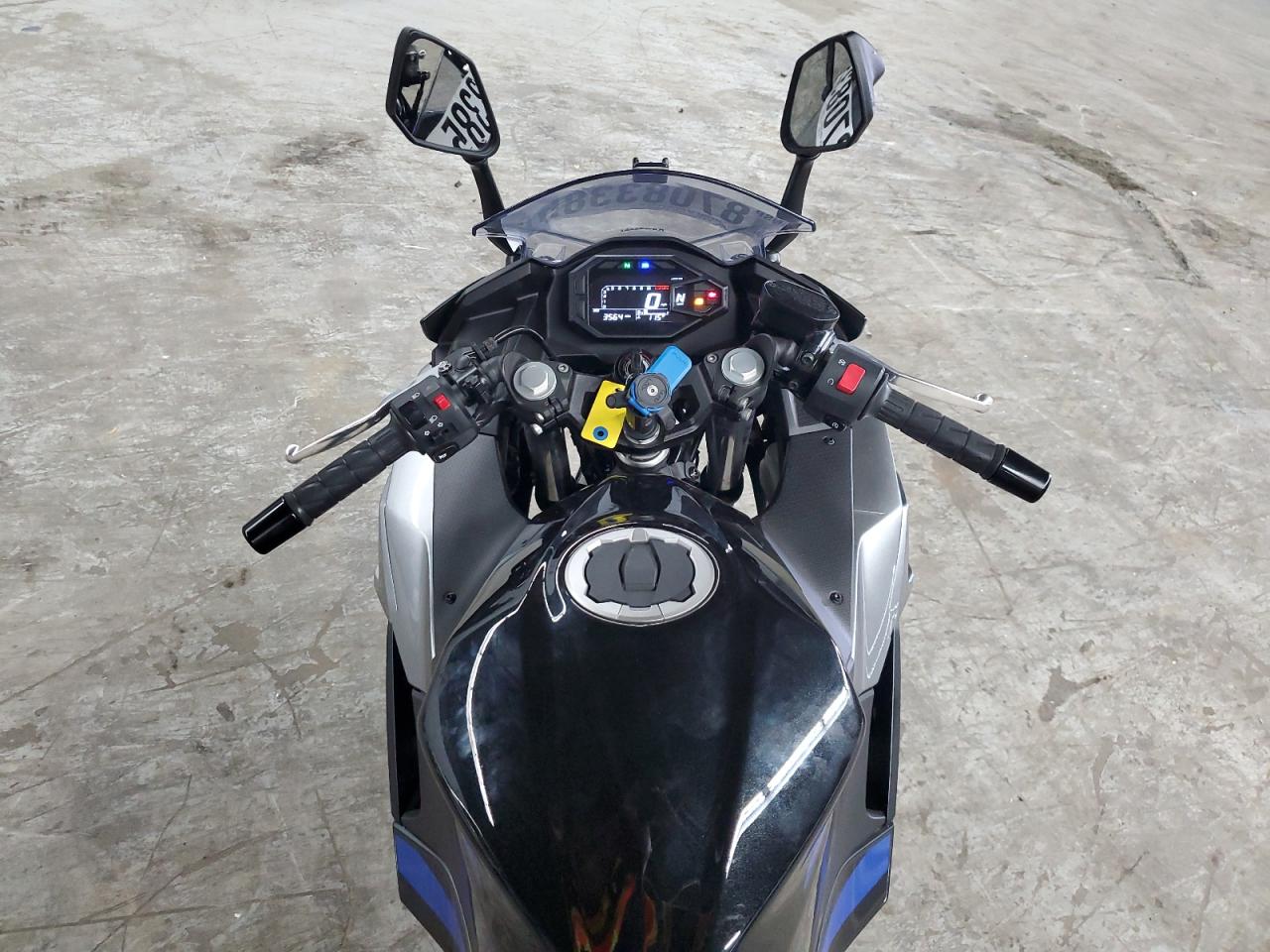 2025 Kawasaki Ex500 VIN: ML5EXGG16SDA50712 Lot: 87083385