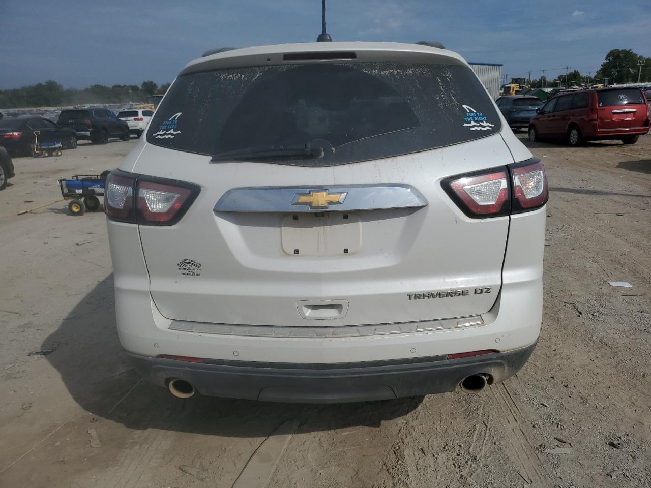 2016 Chevrolet Traverse Ltz VIN: 1GNKRJKD9GJ302788 Lot: 85875675
