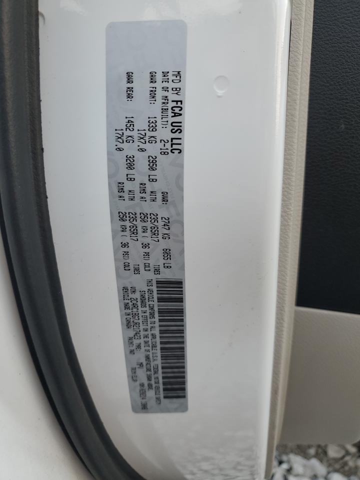 2018 Chrysler Pacifica Touring L VIN: 2C4RC1BG7JR217423 Lot: 86431665