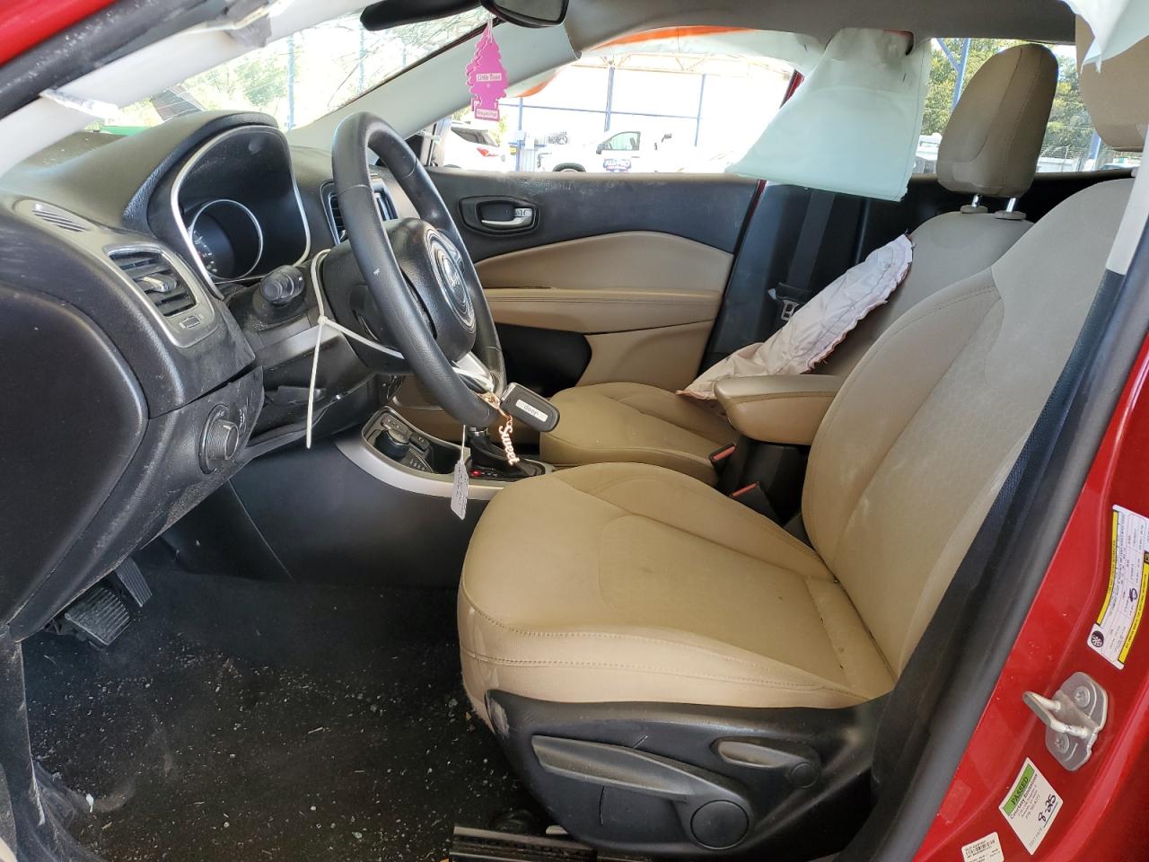 2018 Jeep Compass Sport VIN: 3C4NJDAB6JT278707 Lot: 87064795