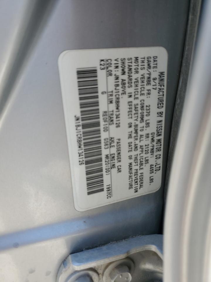 2017 Nissan Rogue Sport S VIN: JN1BJ1CR8HW134126 Lot: 85767135