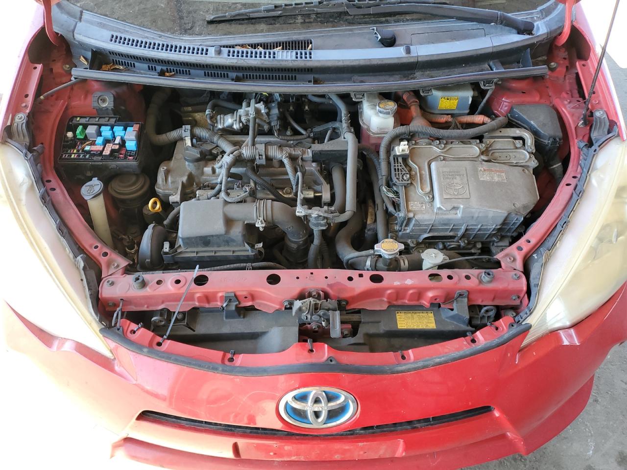 2014 Toyota Prius C VIN: JTDKDTB31E1075362 Lot: 87468955