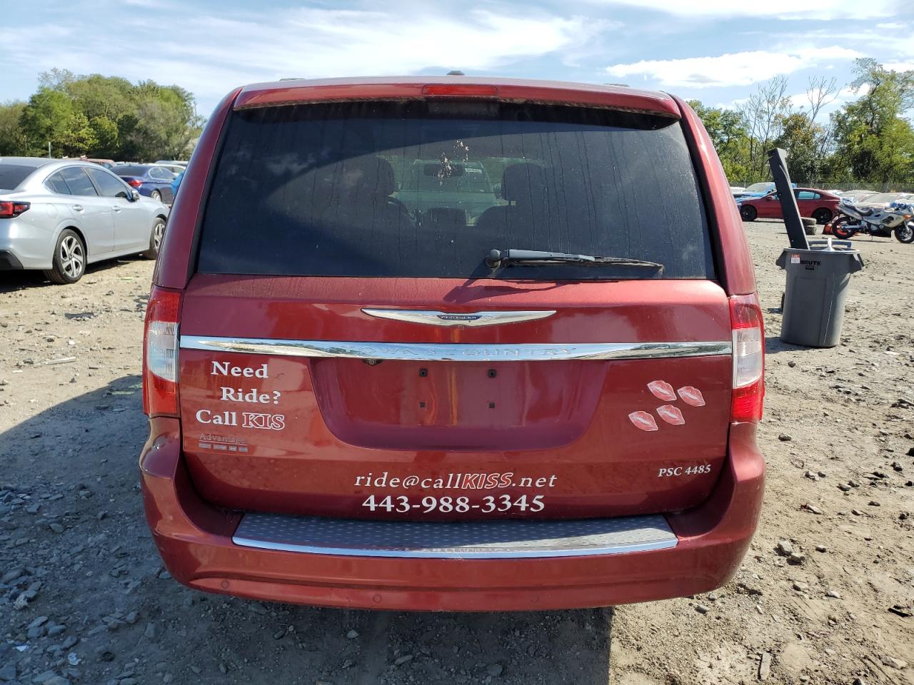 2014 Chrysler Town & Country Touring L VIN: 2C4RC1CG8ER113608 Lot: 85181495