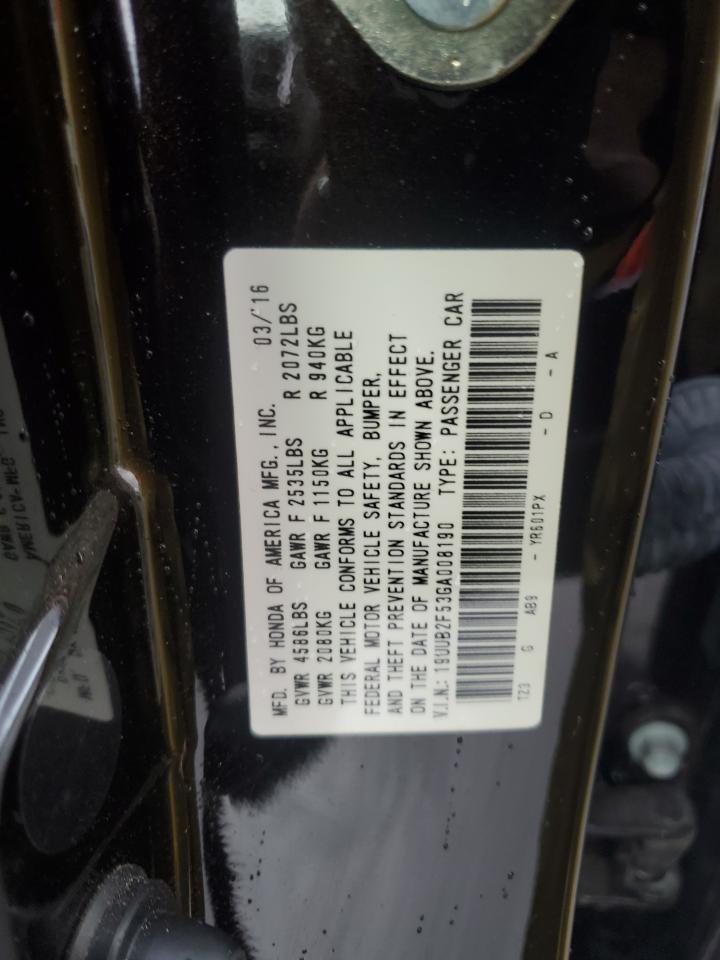 2016 Acura Tlx Tech VIN: 19UUB2F53GA008190 Lot: 90573305