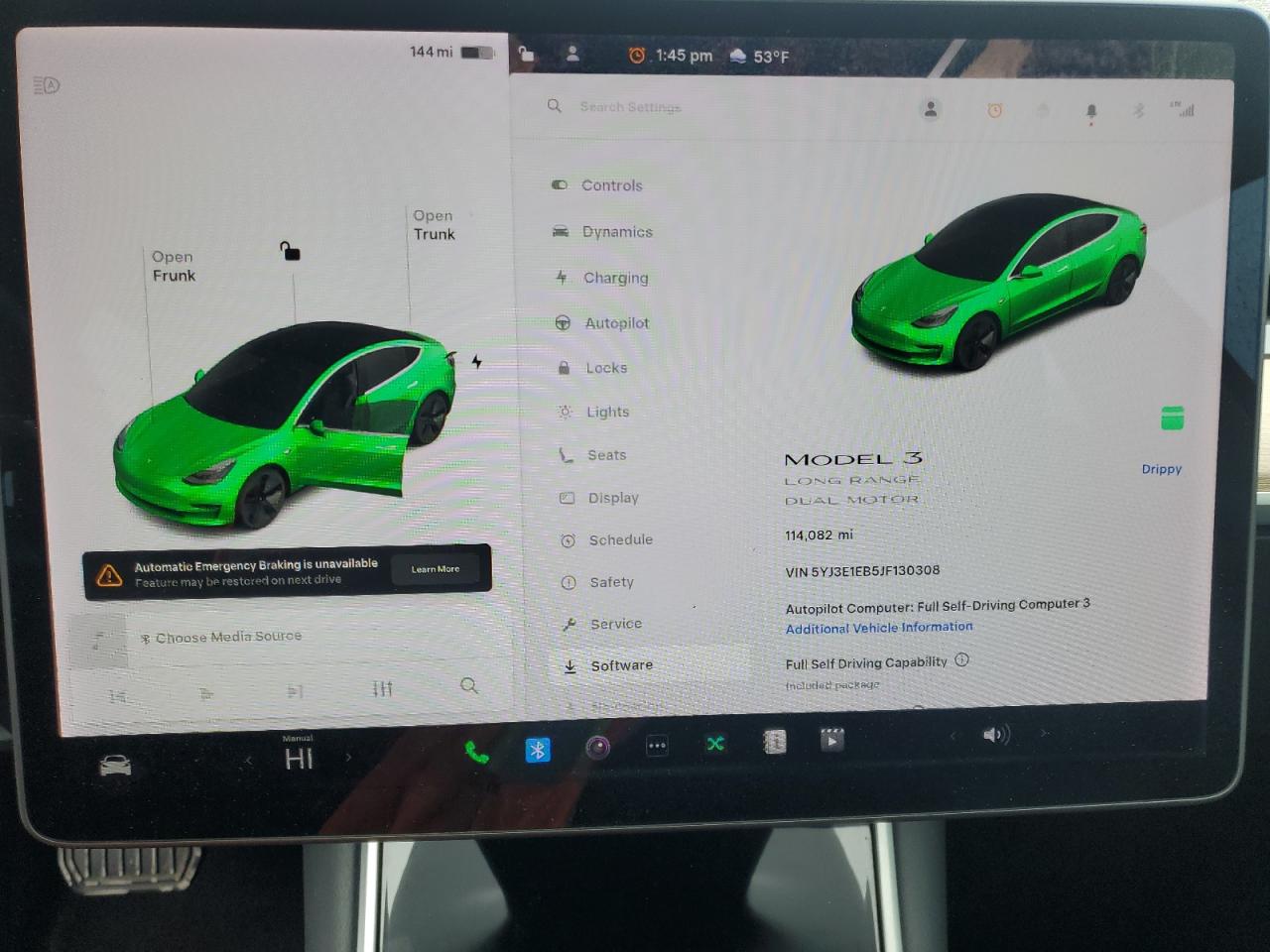 2018 Tesla Model 3 VIN: 5YJ3E1EB5JF130308 Lot: 90031475
