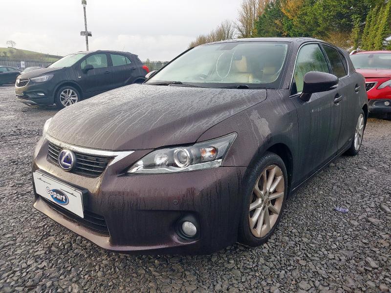 2011 LEXUS CT 200H 1.8 SE-L 5DR CVT AUTO for sale at Copart BELFAST