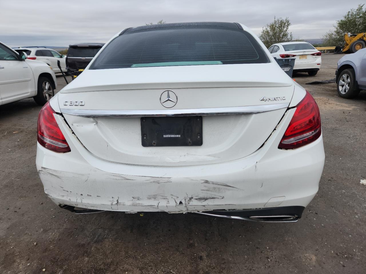 2016 Mercedes-Benz C 300 4Matic VIN: 55SWF4KB3GU152704 Lot: 84985645