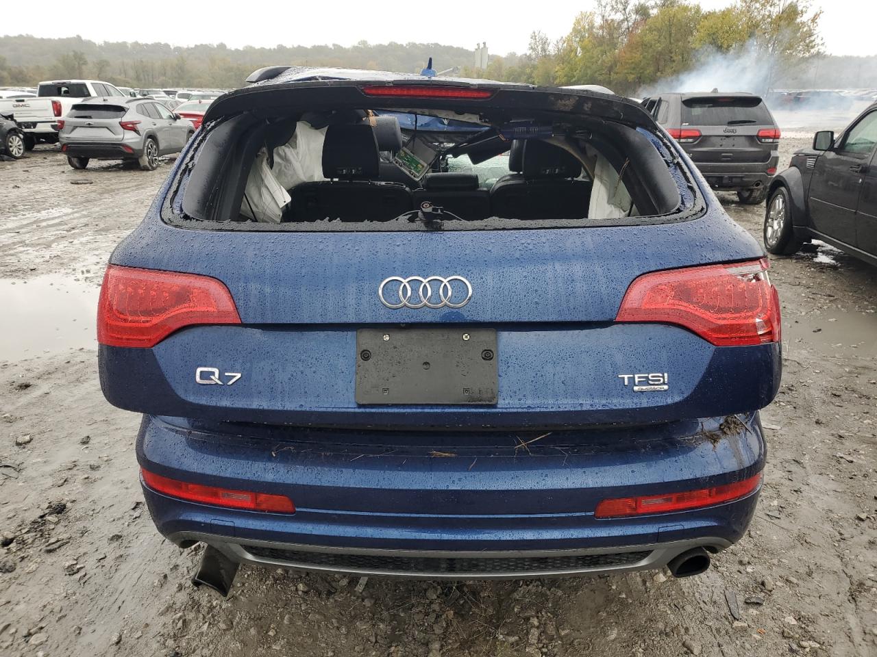 2014 Audi Q7 Prestige VIN: WA1DGCFE2ED020696 Lot: 90370665