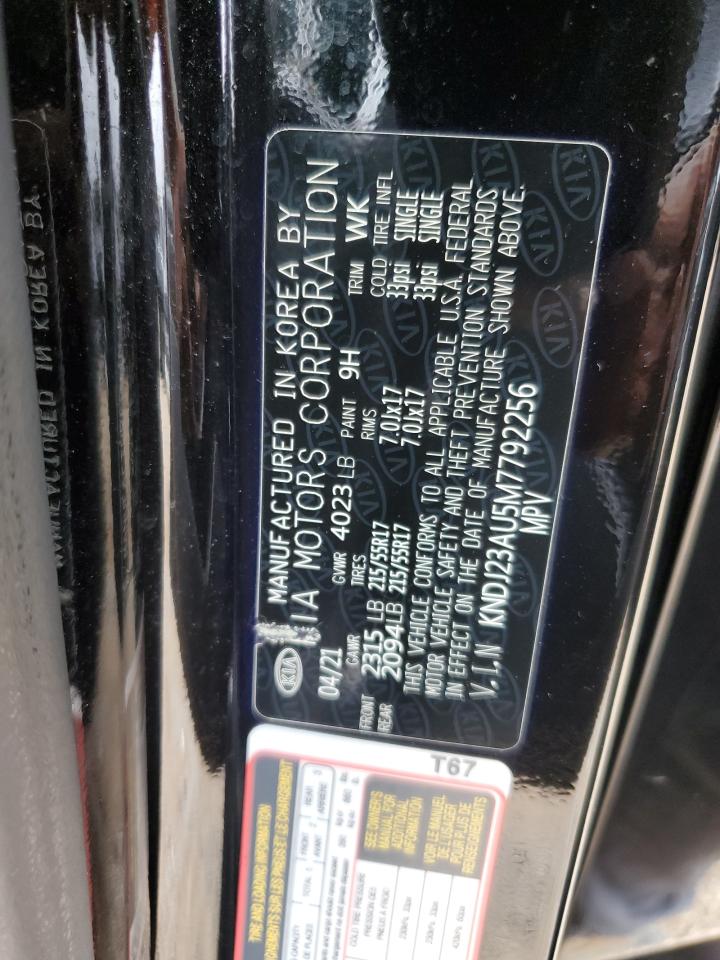 2021 Kia Soul Lx VIN: KNDJ23AU5M7792256 Lot: 84987035