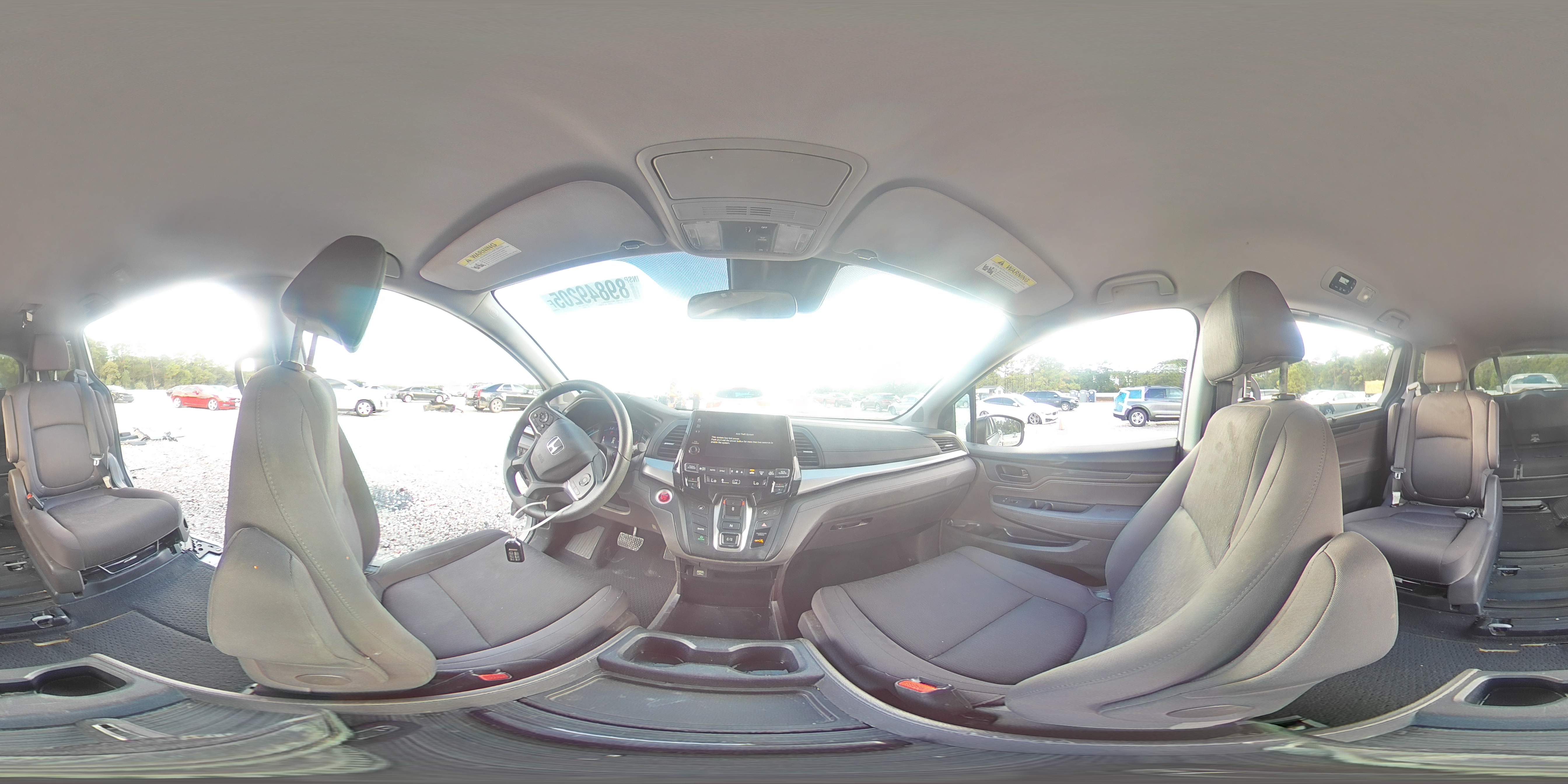 2018 Honda Odyssey Ex VIN: 5FNRL6H52JB095665 Lot: 89849205