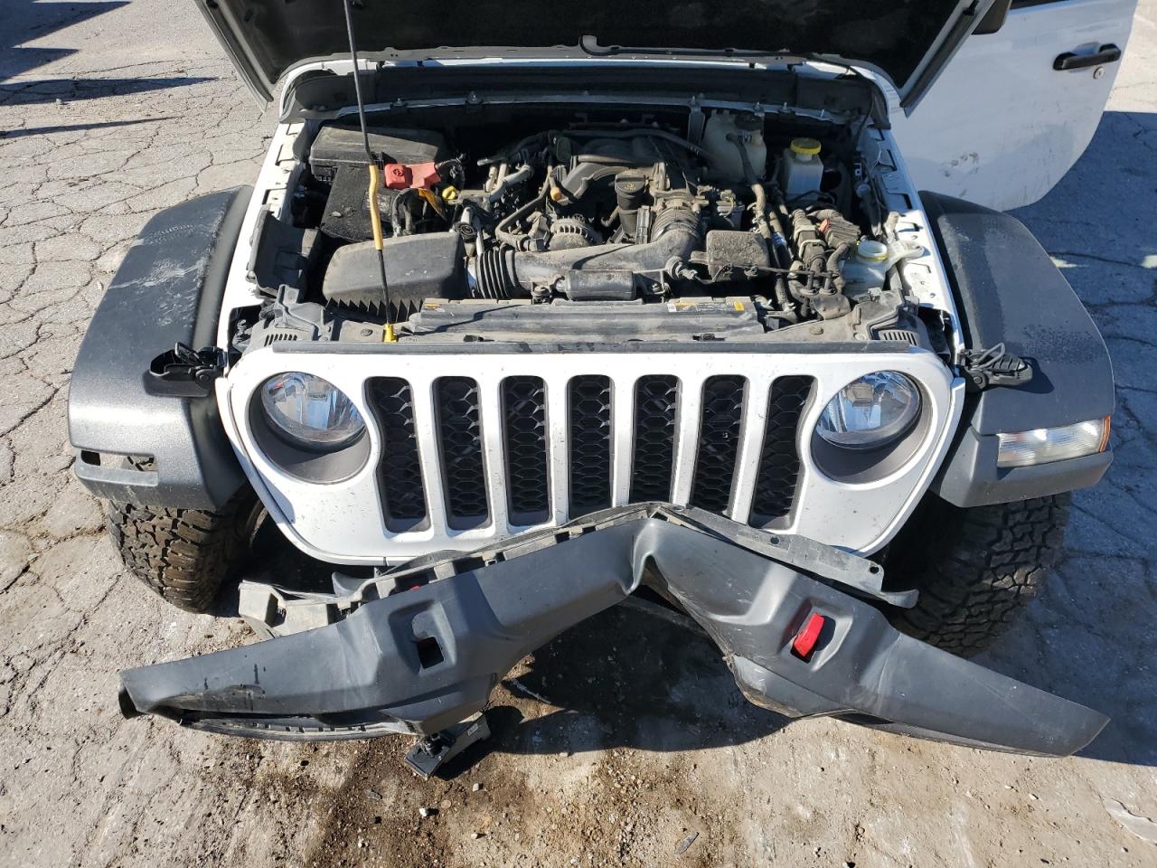 2021 Jeep Gladiator Rubicon VIN: 1C6JJTBG4ML609925 Lot: 87010135