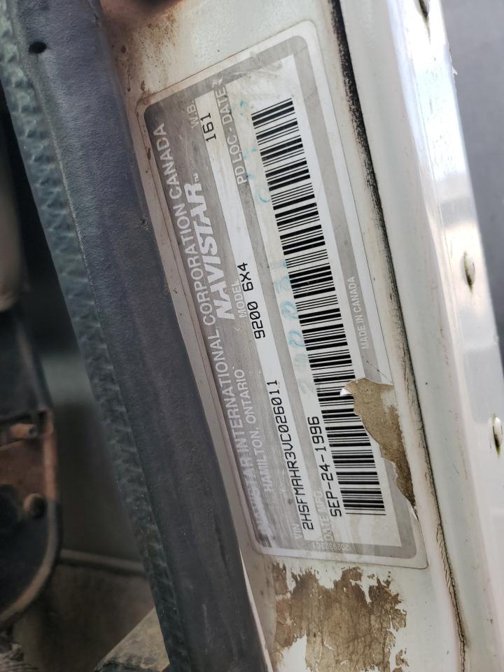 1997 International 9200 Dump Truck VIN: 2HSFMAHR3VC026011 Lot: 80348775