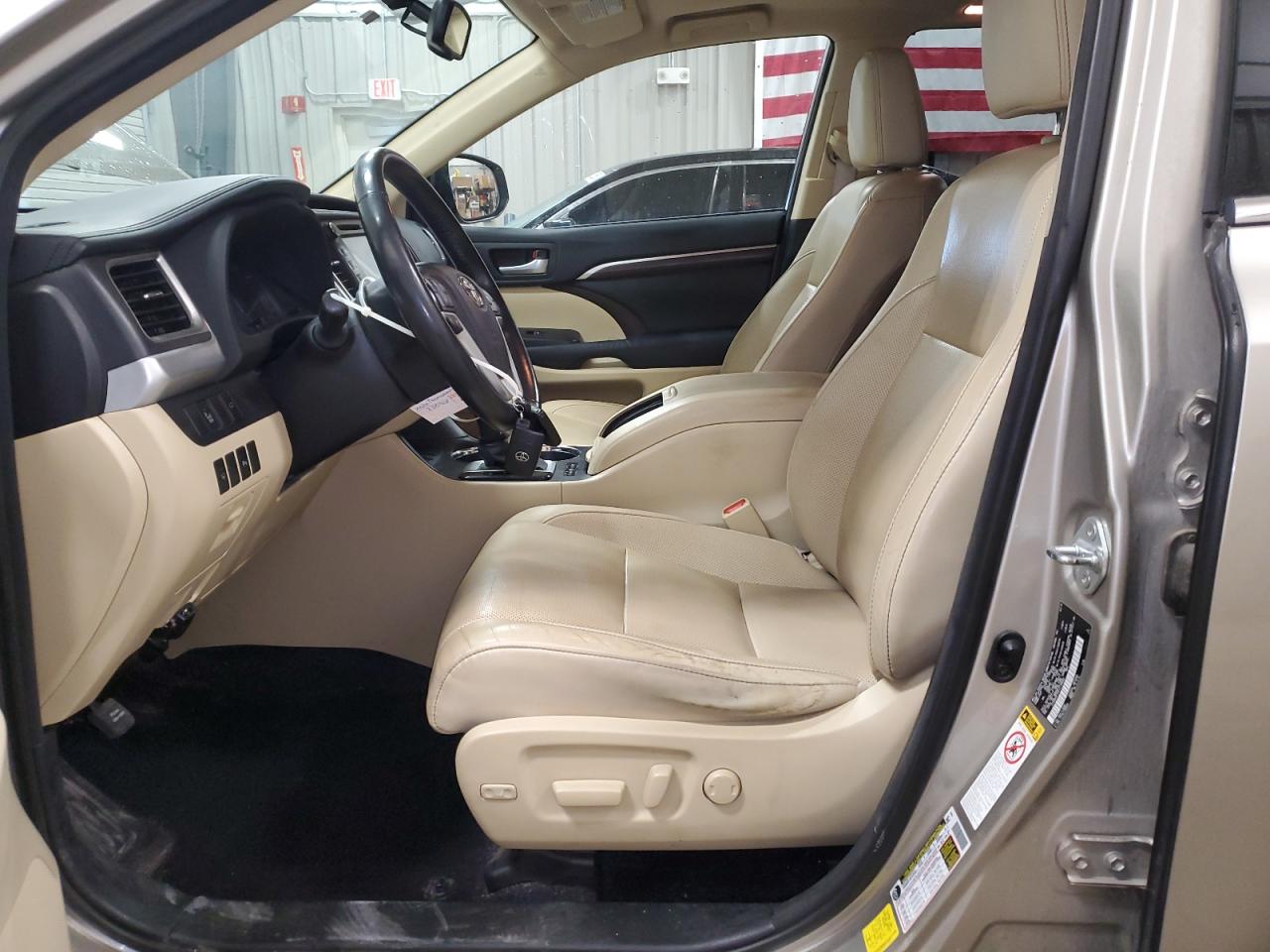 2015 Toyota Highlander Limited VIN: 5TDDKRFH5FS119830 Lot: 86240885