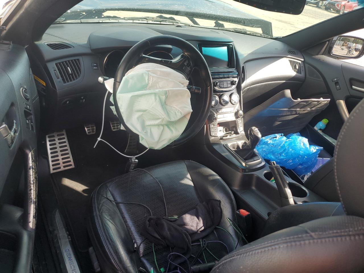 2013 Hyundai Genesis Coupe 3.8L VIN: KMHHU6KJ6DU107709 Lot: 85819025