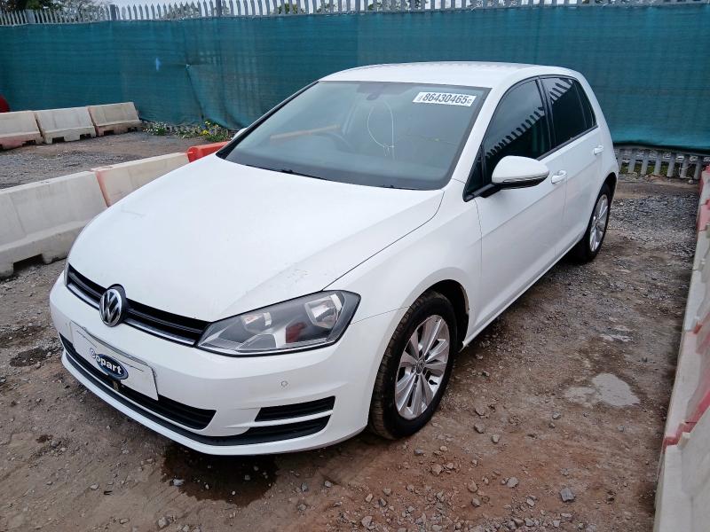 2013 VOLKSWAGEN GOLF SE BLUEMOTION TECH T 1.6 TDI 105 SE 5DR DSG for sale at Copart WOLVERHAMPTON
