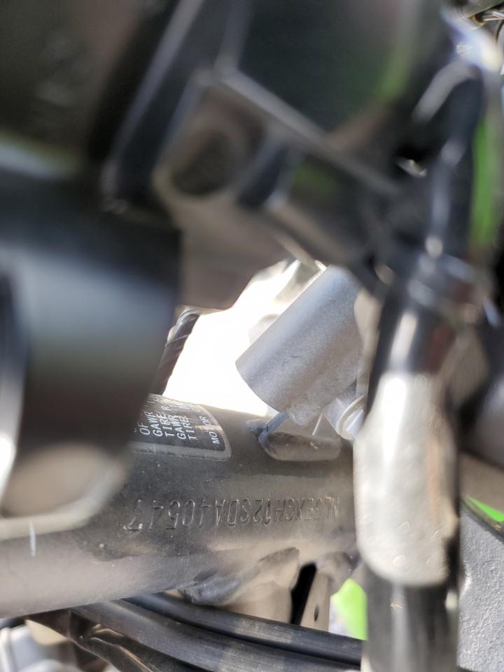 2025 Kawasaki Ex500 H VIN: ML5EXGH12SDA40547 Lot: 87415955