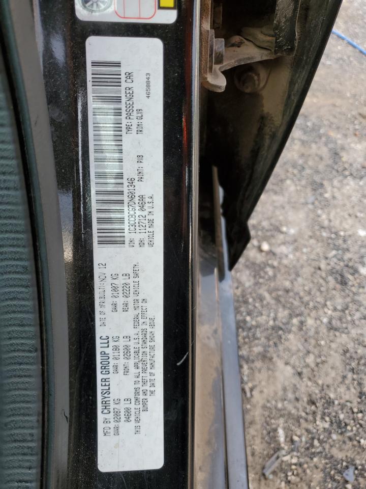 2013 Chrysler 200 Limited VIN: 1C3CCBCG7DN601346 Lot: 90435845