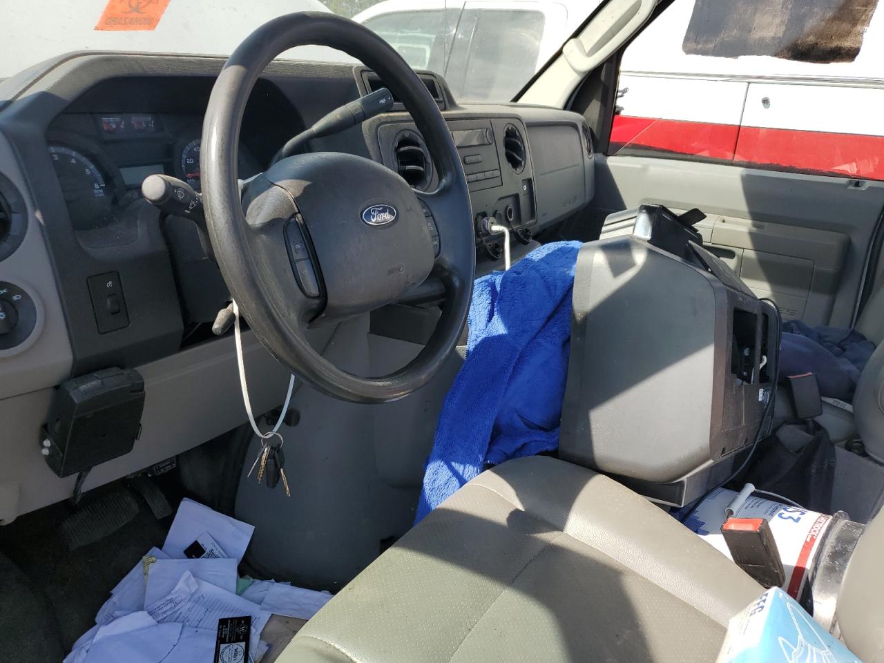 2019 Ford Econoline E450 Super Duty Cutaway Van VIN: 1FDXE4FS3KDC59489 Lot: 84442855