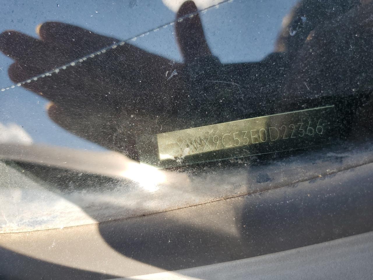 2014 BMW X3 xDrive28I VIN: 5UXWX9C53E0D22366 Lot: 85077675