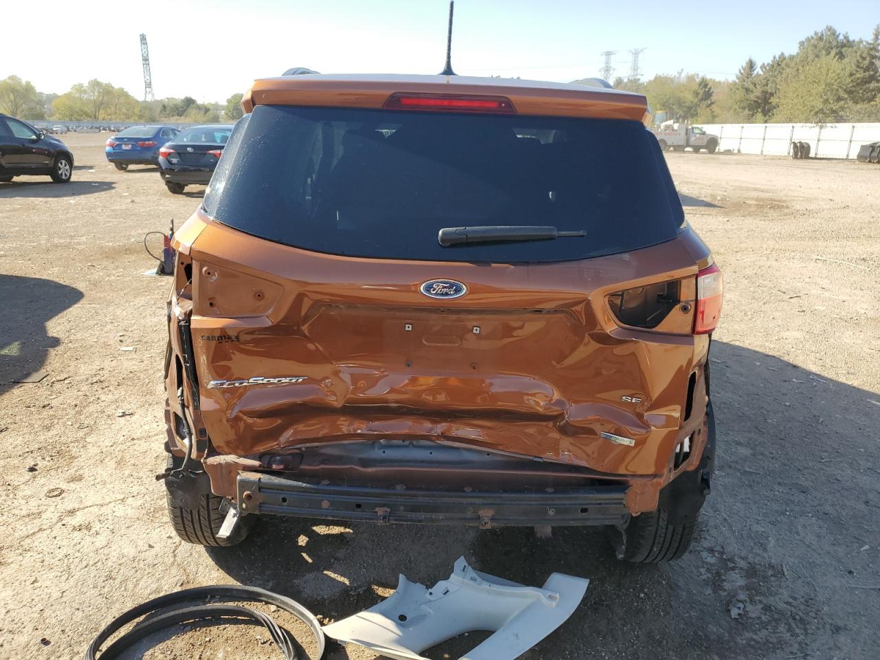 2018 Ford Ecosport Se VIN: MAJ3P1TEXJC198629 Lot: 85366445