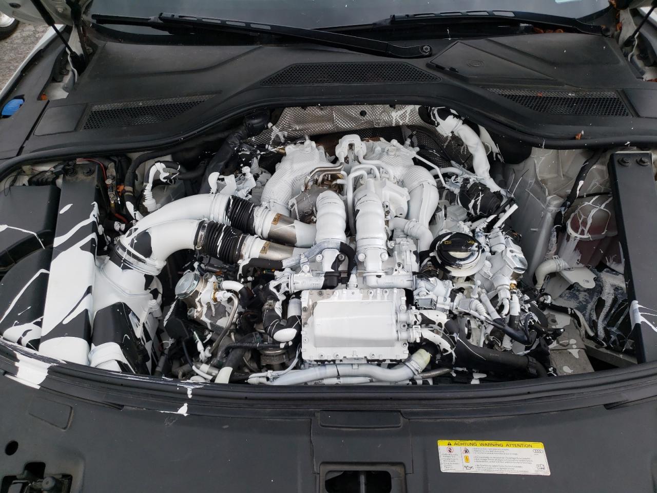 2017 Audi A8 L Quattro VIN: WAU43AFD5HN007708 Lot: 89615925