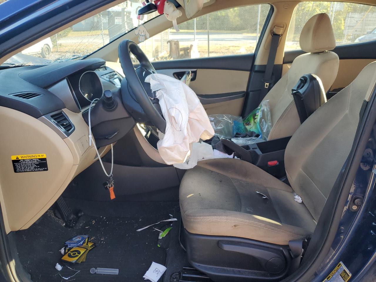 2013 Hyundai Elantra Gls VIN: KMHDH4AE9DU793062 Lot: 84601825