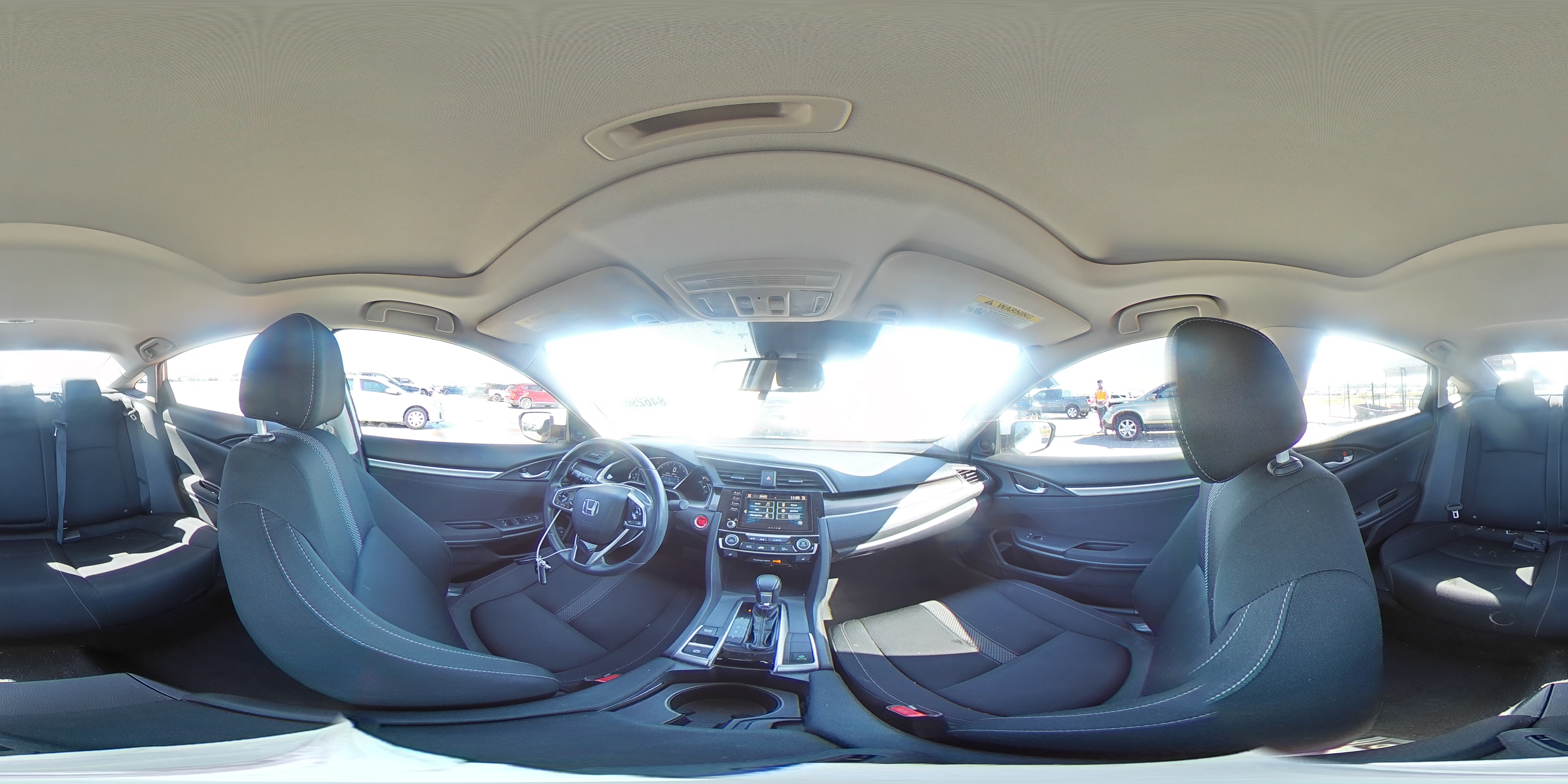 2019 Honda Civic Ex VIN: 19XFC1F38KE006874 Lot: 84629875