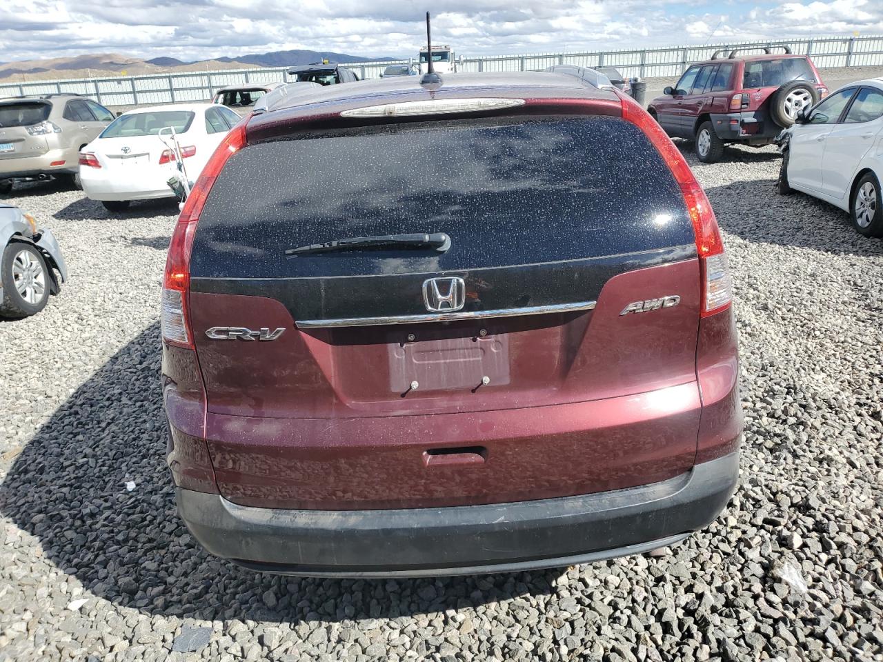 2012 Honda Cr-V Exl VIN: 5J6RM4H76CL041413 Lot: 84418185