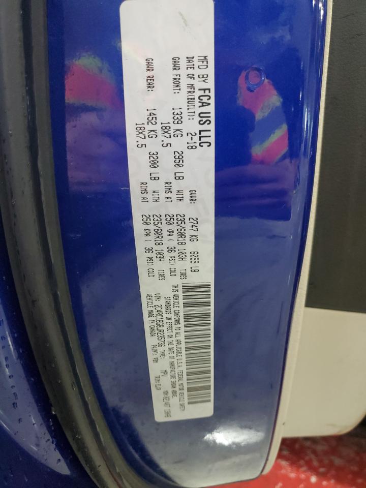 2018 Chrysler Pacifica Touring L VIN: 2C4RC1BG8JR235736 Lot: 86525375