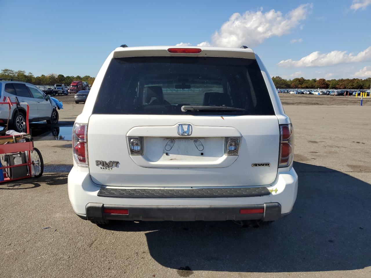 2006 Honda Pilot Ex VIN: 2HKYF18506H545487 Lot: 89488515